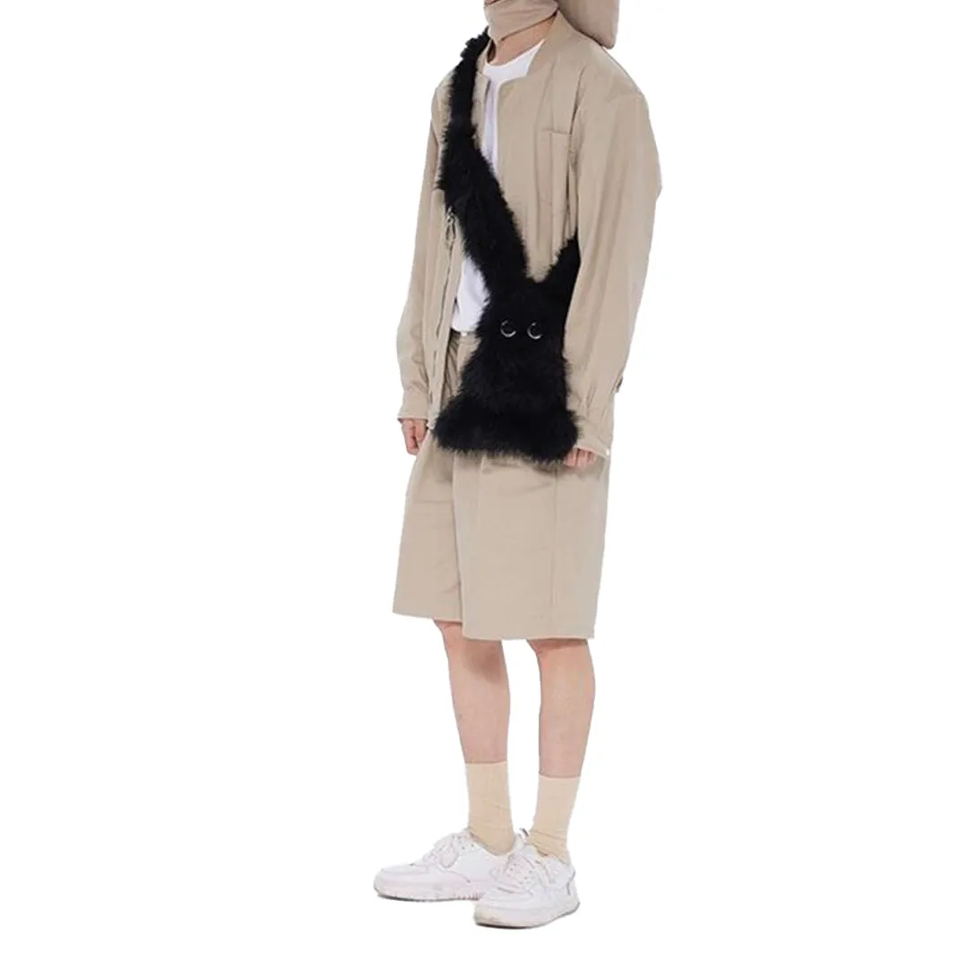 Noir Rabbit Shoulder Bag