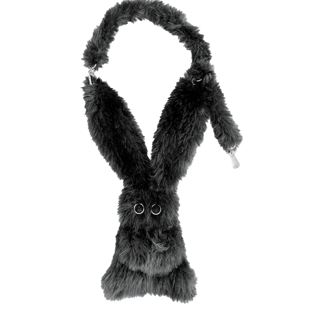 Noir Rabbit Shoulder Bag