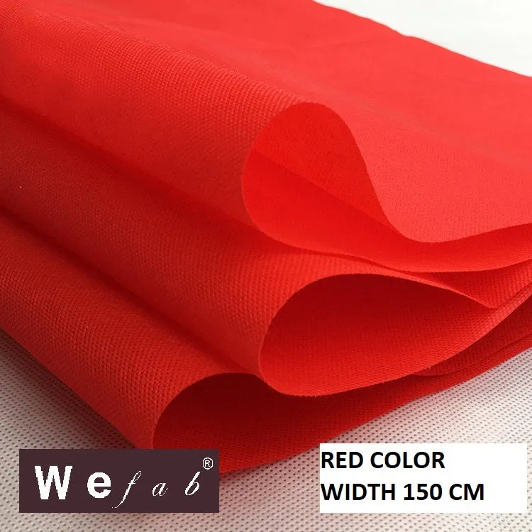 Nonwoven Multicolor Spunbond Polypropylene 50 GSM White Fabric Multipurpose 150 cm Wide