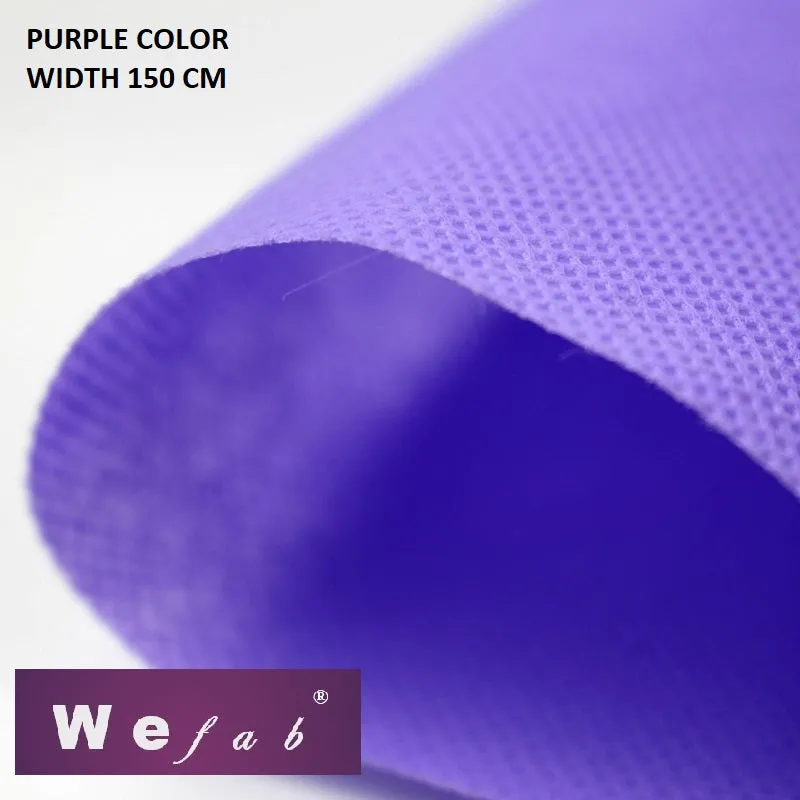 Nonwoven Multicolor Spunbond Polypropylene 50 GSM White Fabric Multipurpose 150 cm Wide