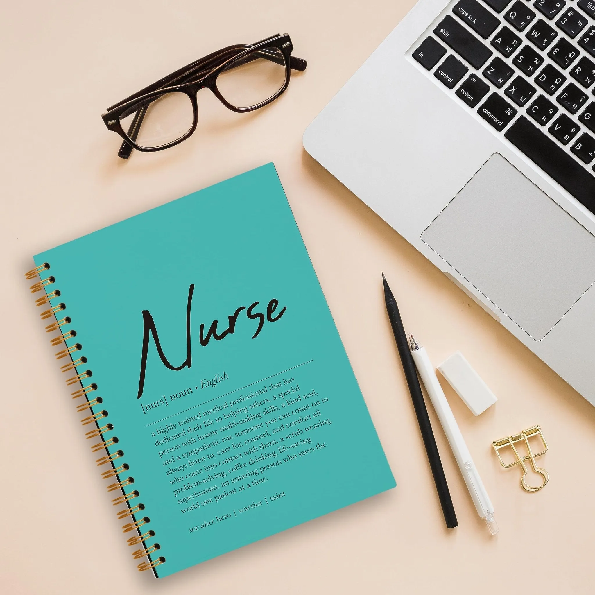 Nurse Definition Spiral Notebook