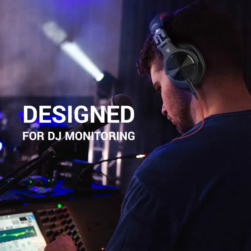 Oneodio A71 Wired Over Ear Headphone With Mic Studio Dj Headphones