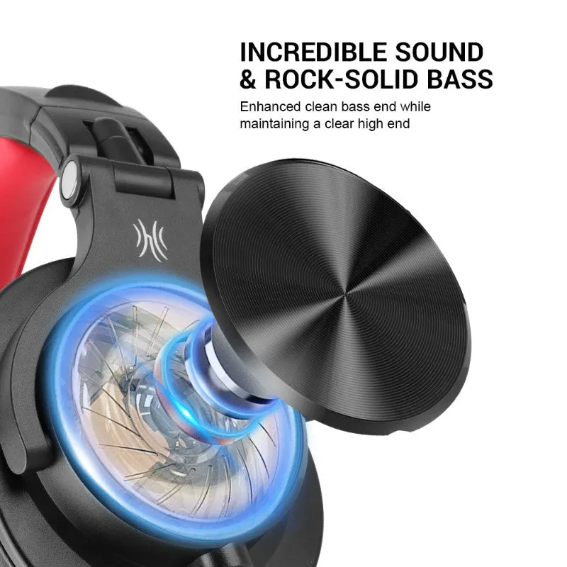 Oneodio A71 Wired Over Ear Headphone With Mic Studio Dj Headphones