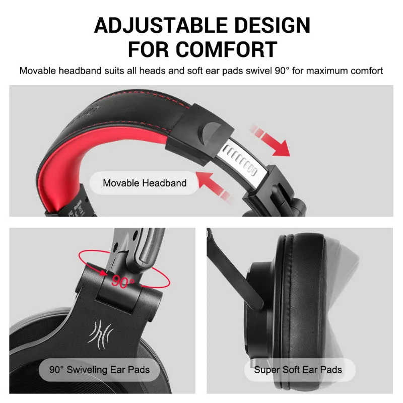 Oneodio A71 Wired Over Ear Headphone With Mic Studio Dj Headphones