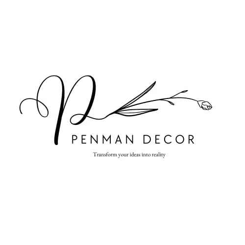 Penman Decor'' Double Layer of Wooden Fridge Magnets (Dark Theme1, 05)