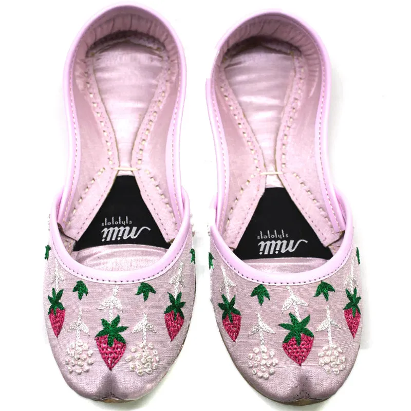 Pink Casual Stylish Khussa