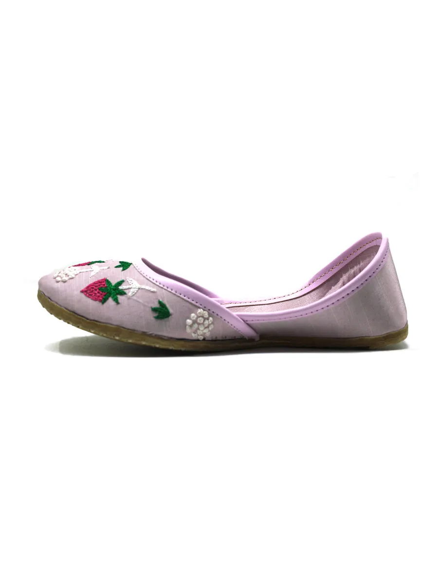 Pink Casual Stylish Khussa