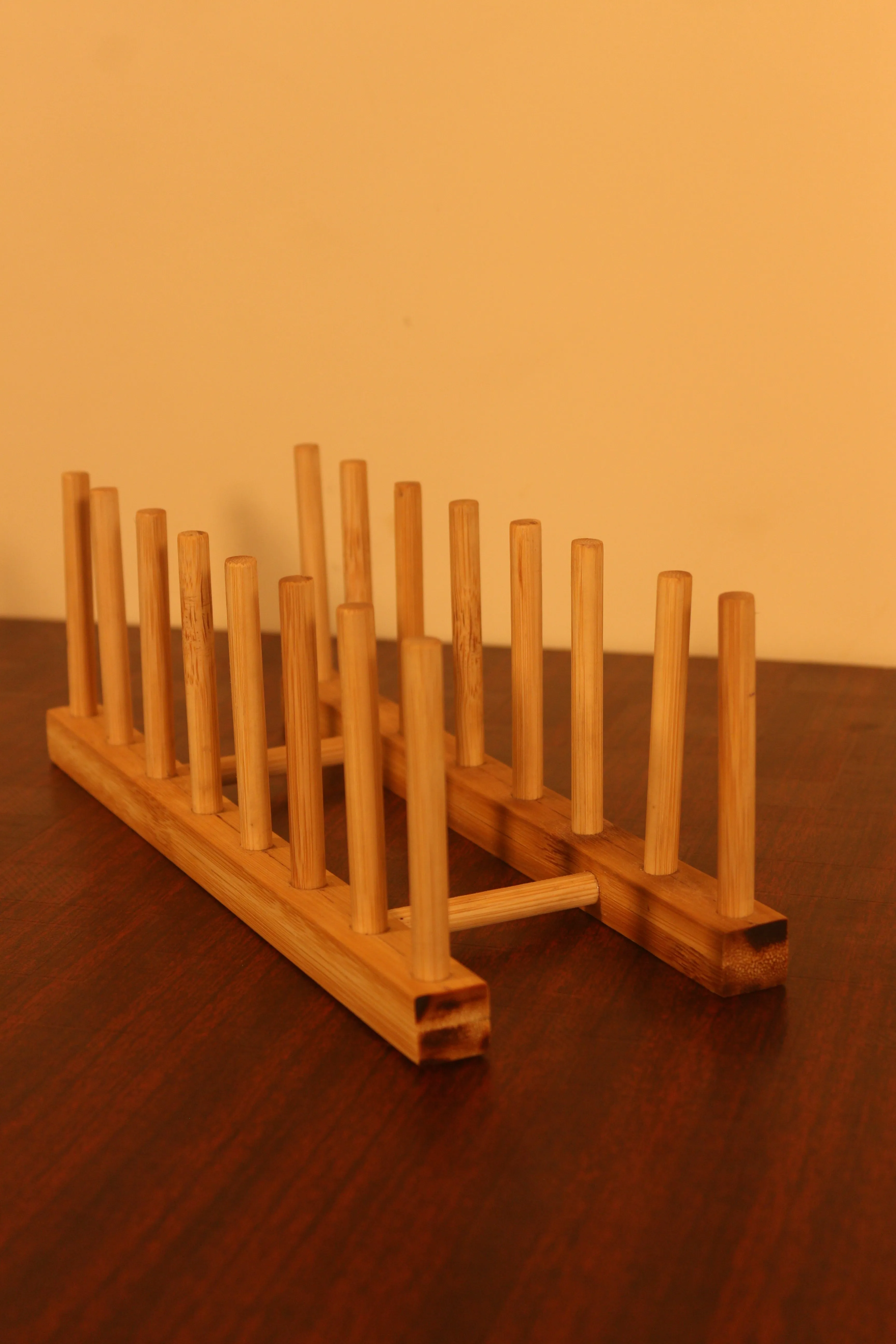 Premium Bamboo Desk Organizer for Office Supplies or Home Accessories