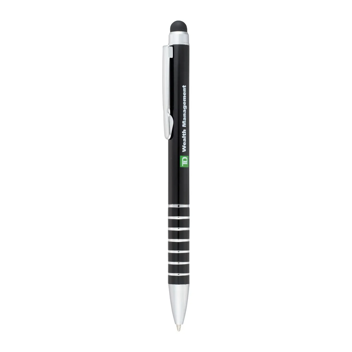 Preston Dual Ballpoint Stylus, Black