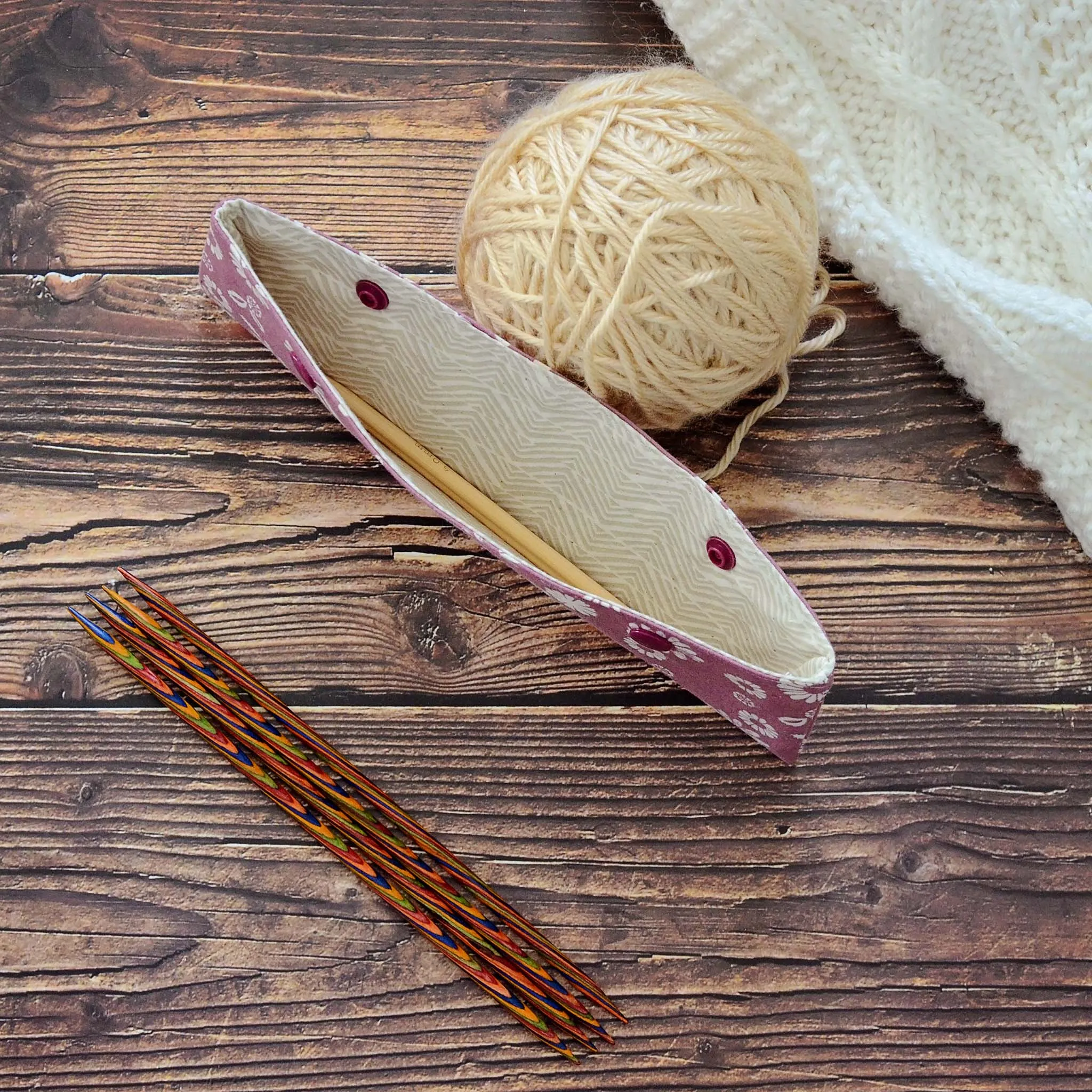 Purple Floral DPN Cozy