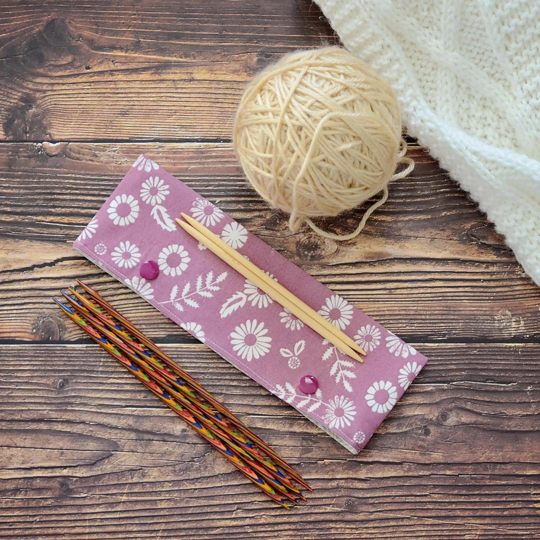 Purple Floral DPN Cozy