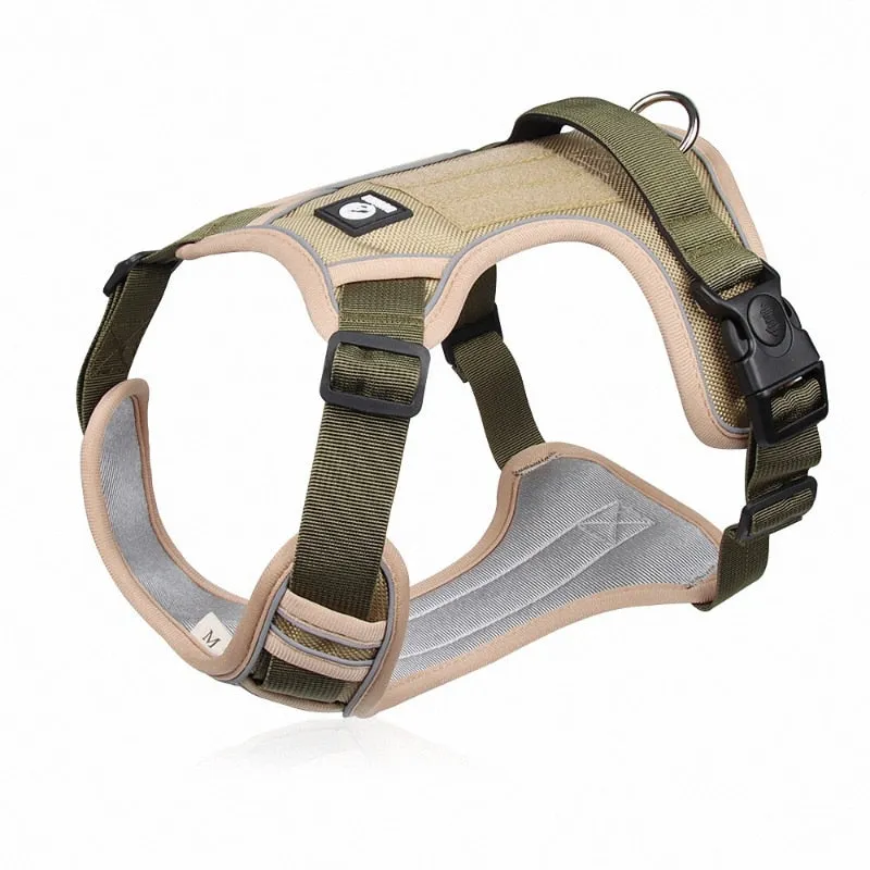 Reflective Safety Harness for French Bulldogs