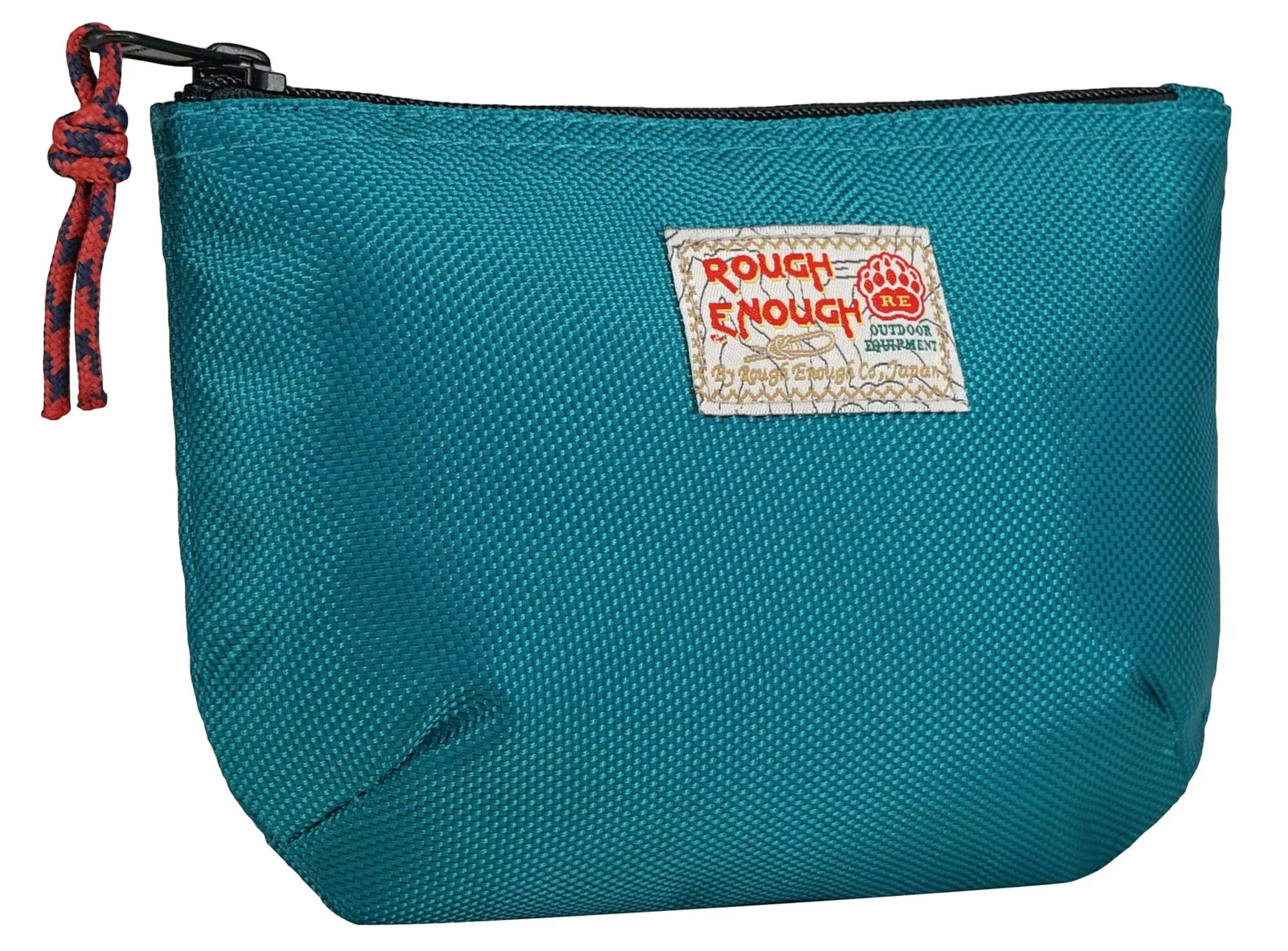 Rough Enough Travel Pouch Cable Organizer Bag Small Makeup Bag for Purse with Zipper in Nylon