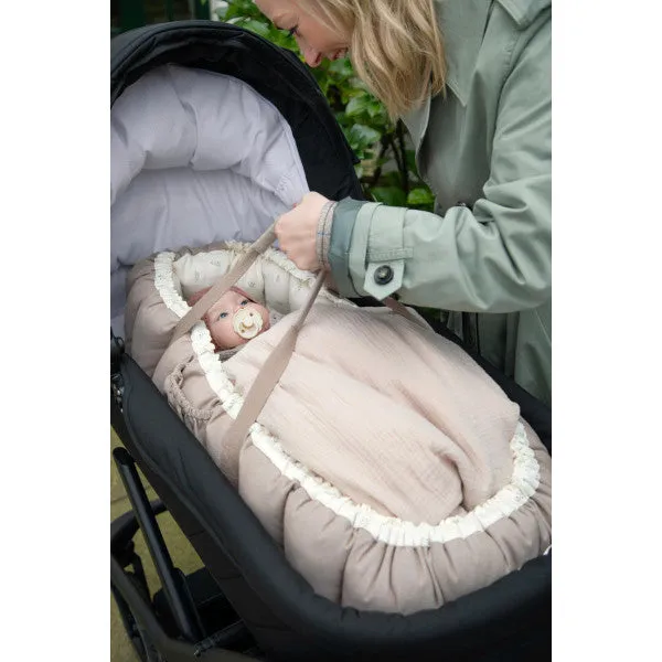 Sebra 3-in-1 Babynest - Sophora Leaves