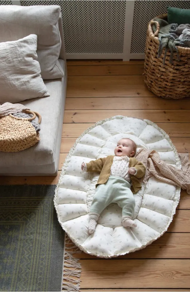 Sebra 3-in-1 Babynest - Sophora Leaves