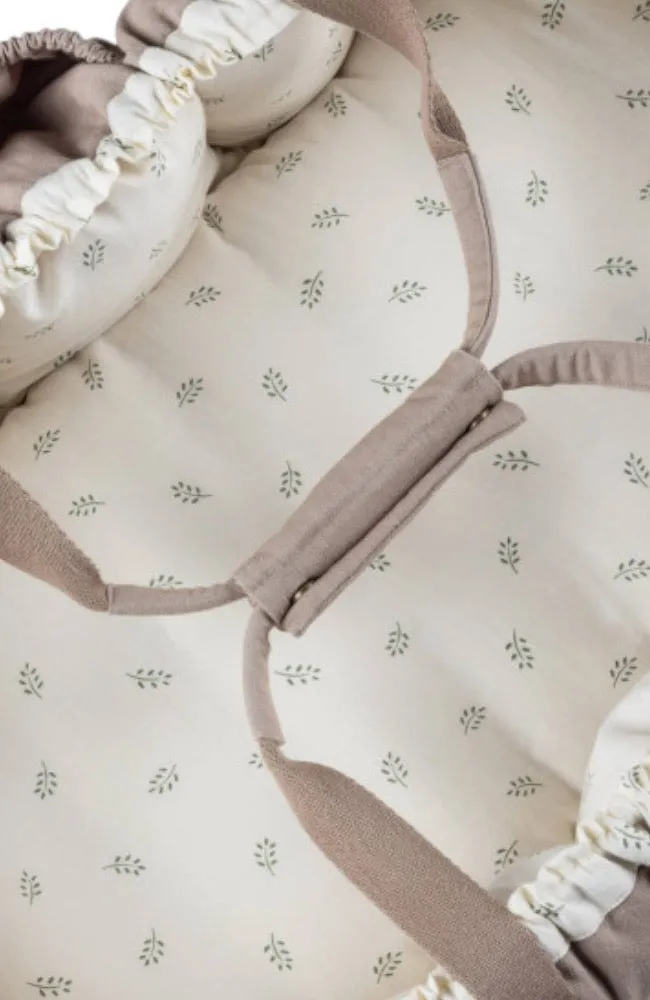 Sebra 3-in-1 Babynest - Sophora Leaves