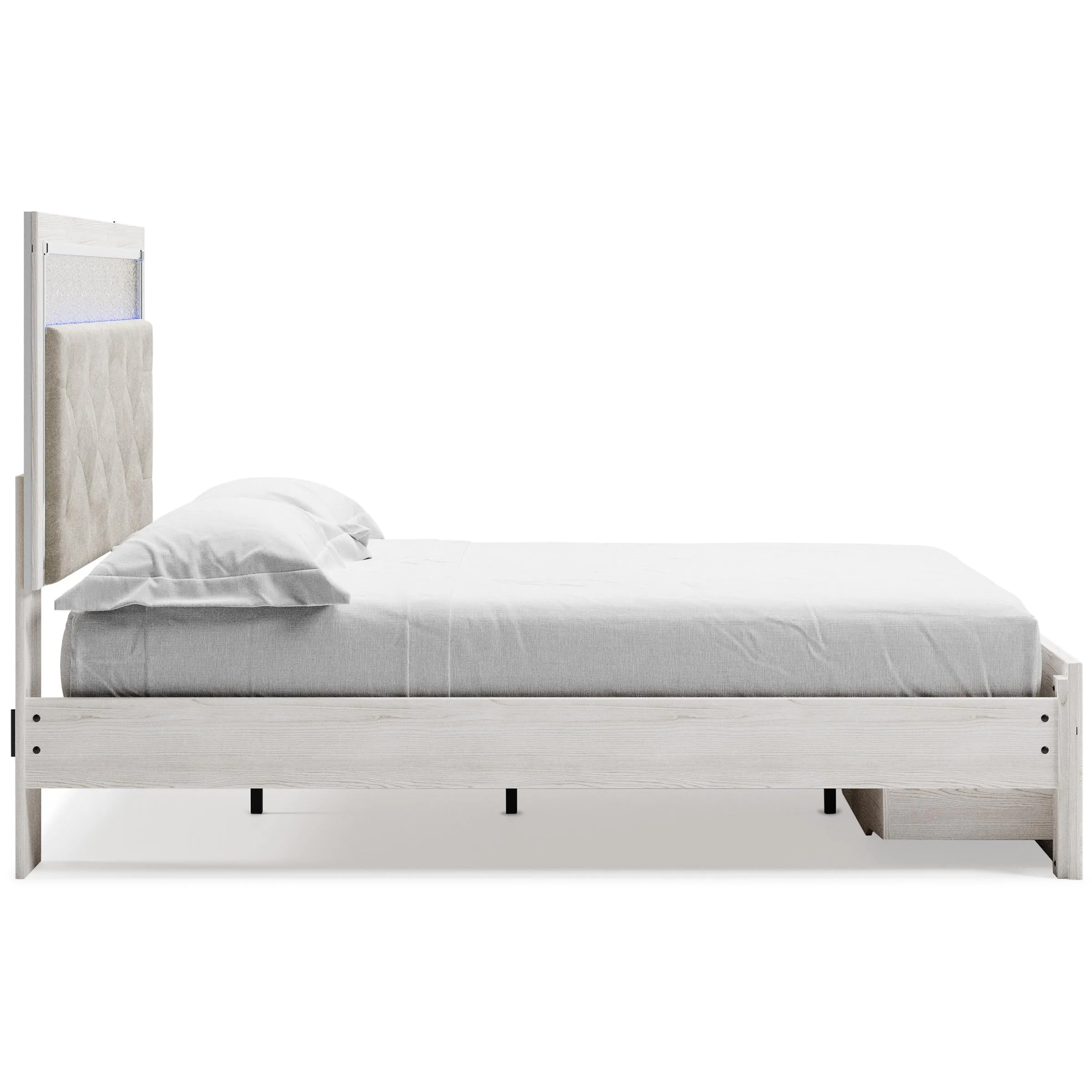 Signature Design by Ashley Altyra Queen Upholstered Panel Bed with Storage B2640-57/B2640-54S/B2640-95/B100-13