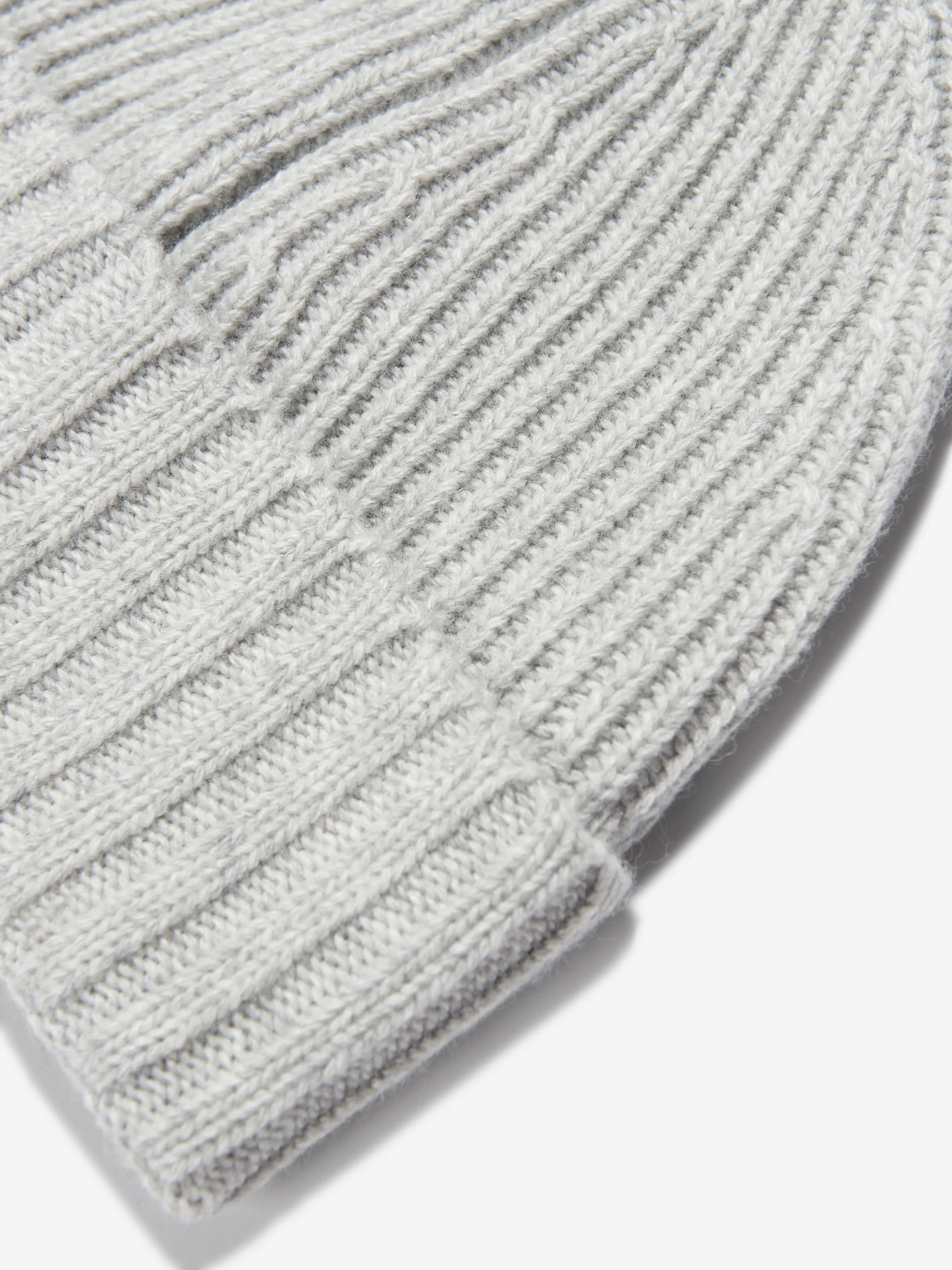 Stone Island Junior Boys Knitted Logo Beanie Hat