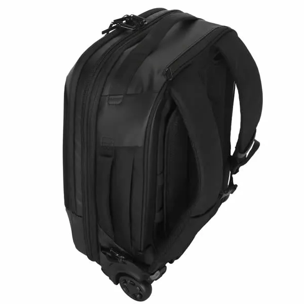 Targus 15.6” EcoSmart® Mobile Tech Traveler Rolling Backpack - Black