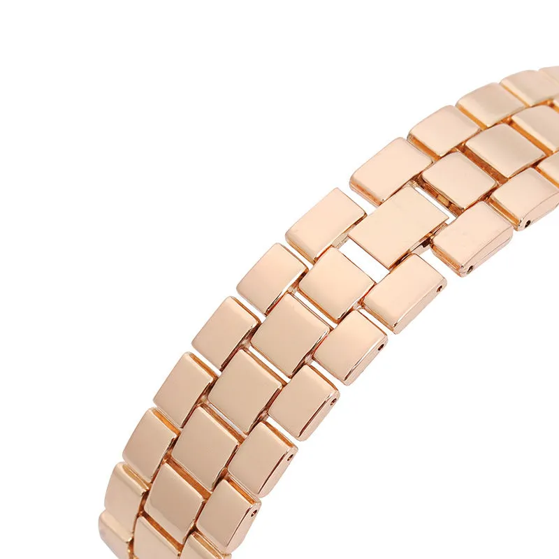 Women Watch New Design Rhinestones Dial Ladies Wristwatch Stainless Steel Strap Quartz Watches Women