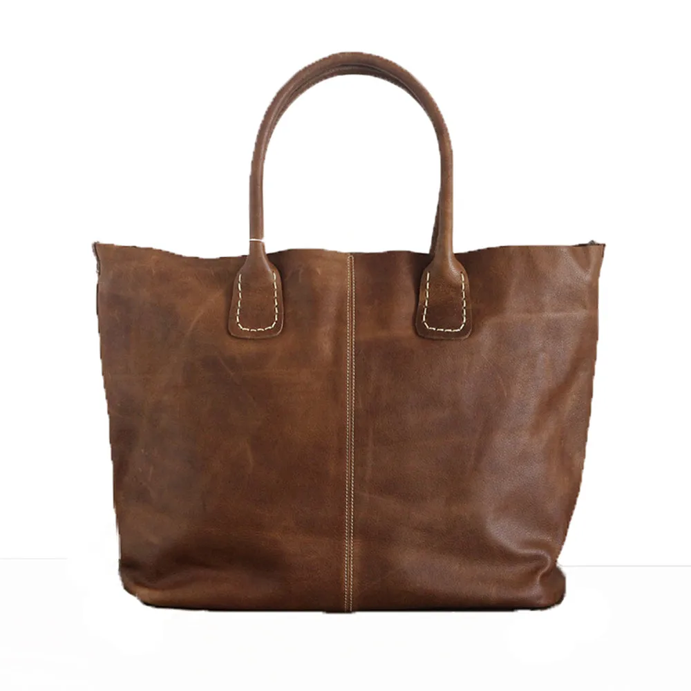 YAAGLE Women Large Capacity Real Leather 2-Piece Set Handbag YGPD2129
